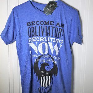 Fantastic Beasts Obliviator Shirt Magical Congress of the USA Loot Crate Size S